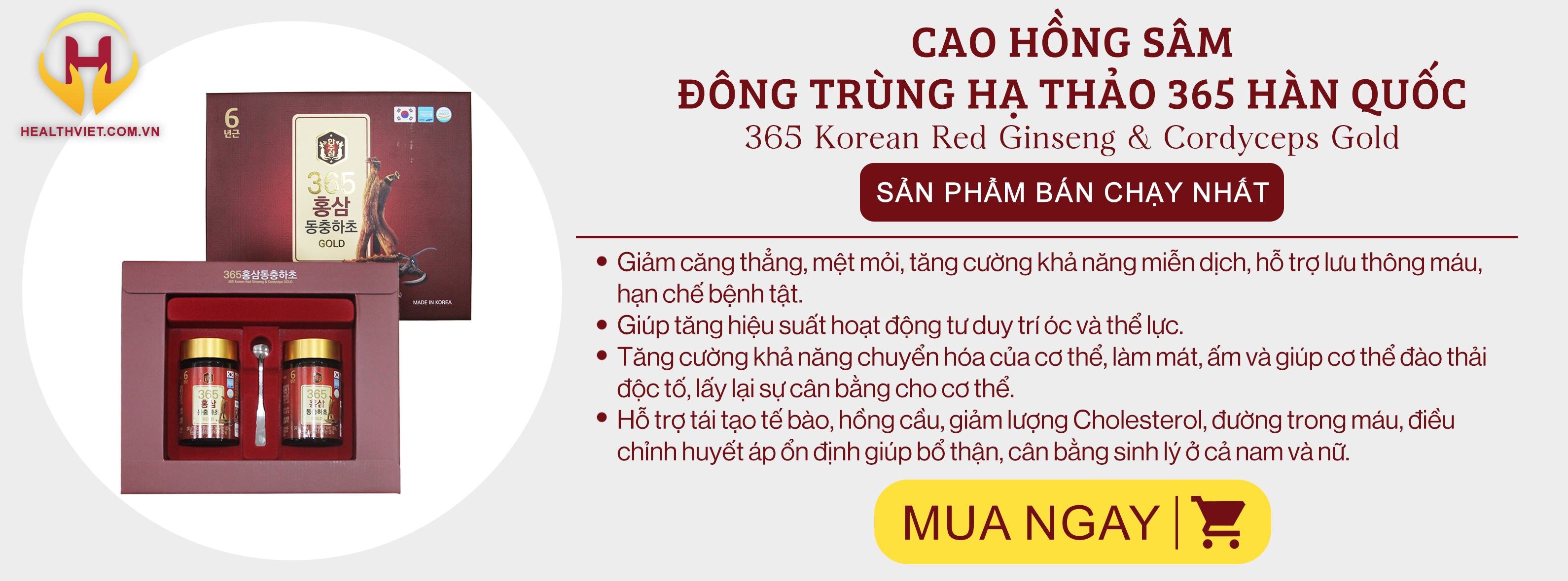 Cao hồng sâm đông trùng hạ thảo 365