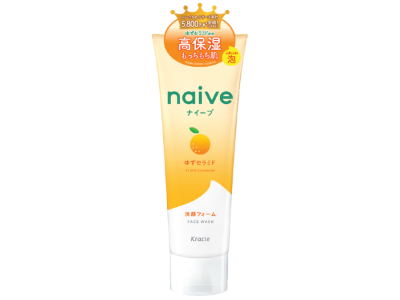 Kracie naive sửa rửa mặt sạch sâu chiết xuất ceramide từ Yuzu 130g