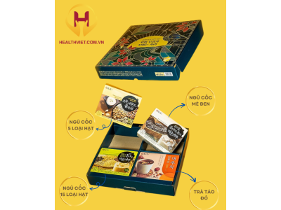 SET QUÀ TẶNG NGŨ CỐC VÀ TRÀ DAMTUH HÀN QUỐC